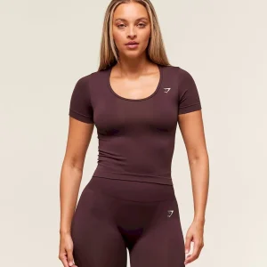 Everyday Seamless Tight Fit Crew Neck Tee