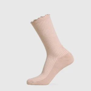 Frill Crew Single Sock