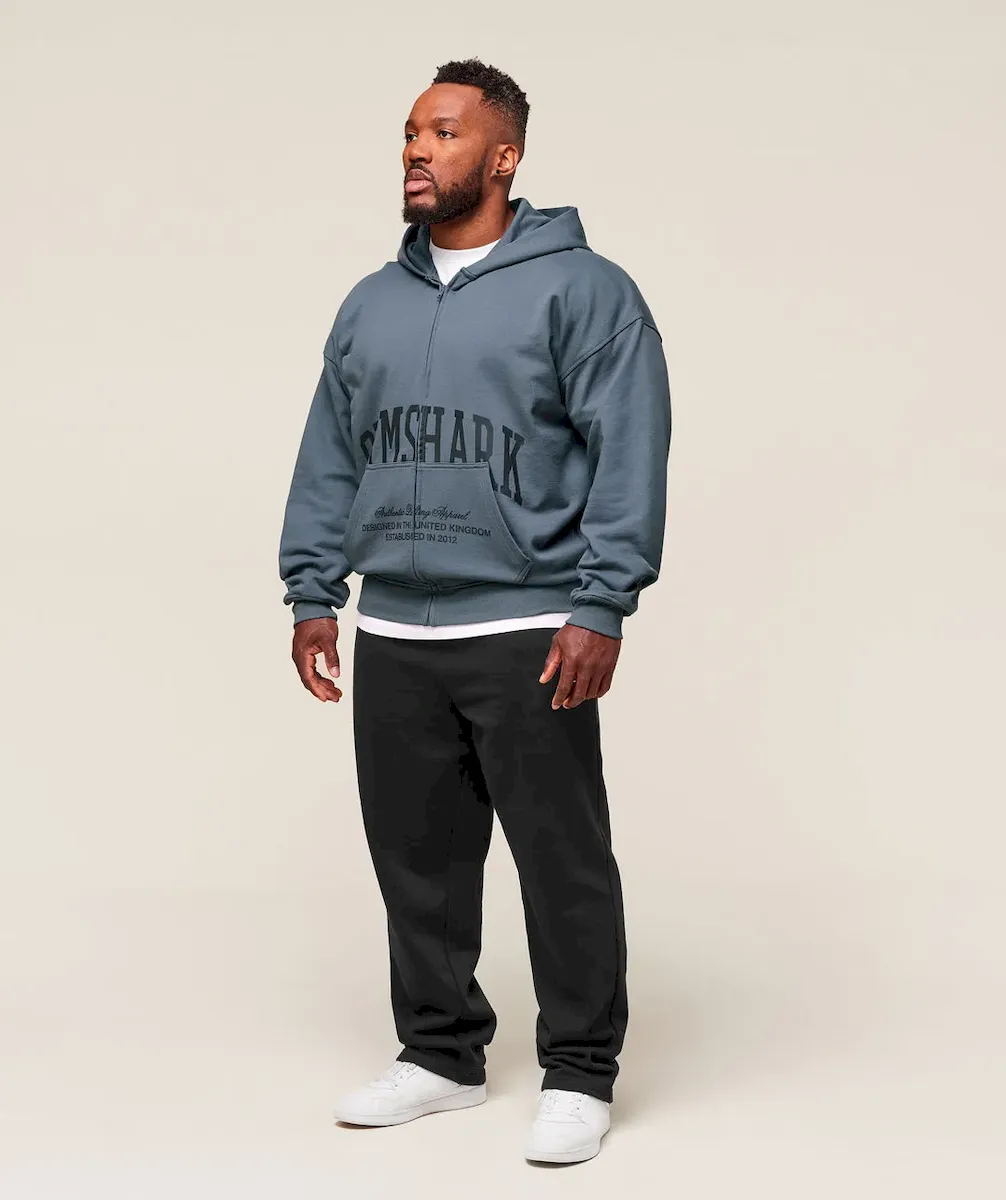 Collegiate Script Zip Up Hoodie - Image 3