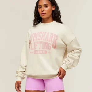 Lifting Club Graphic Oversized Crew Neck