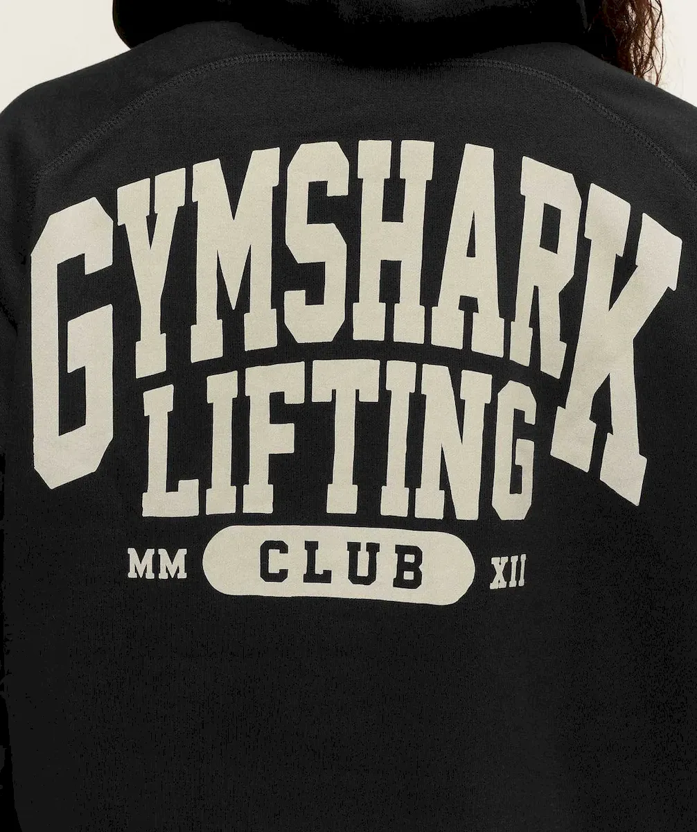 Lifting Club Graphic Oversized Hoodie - Image 4