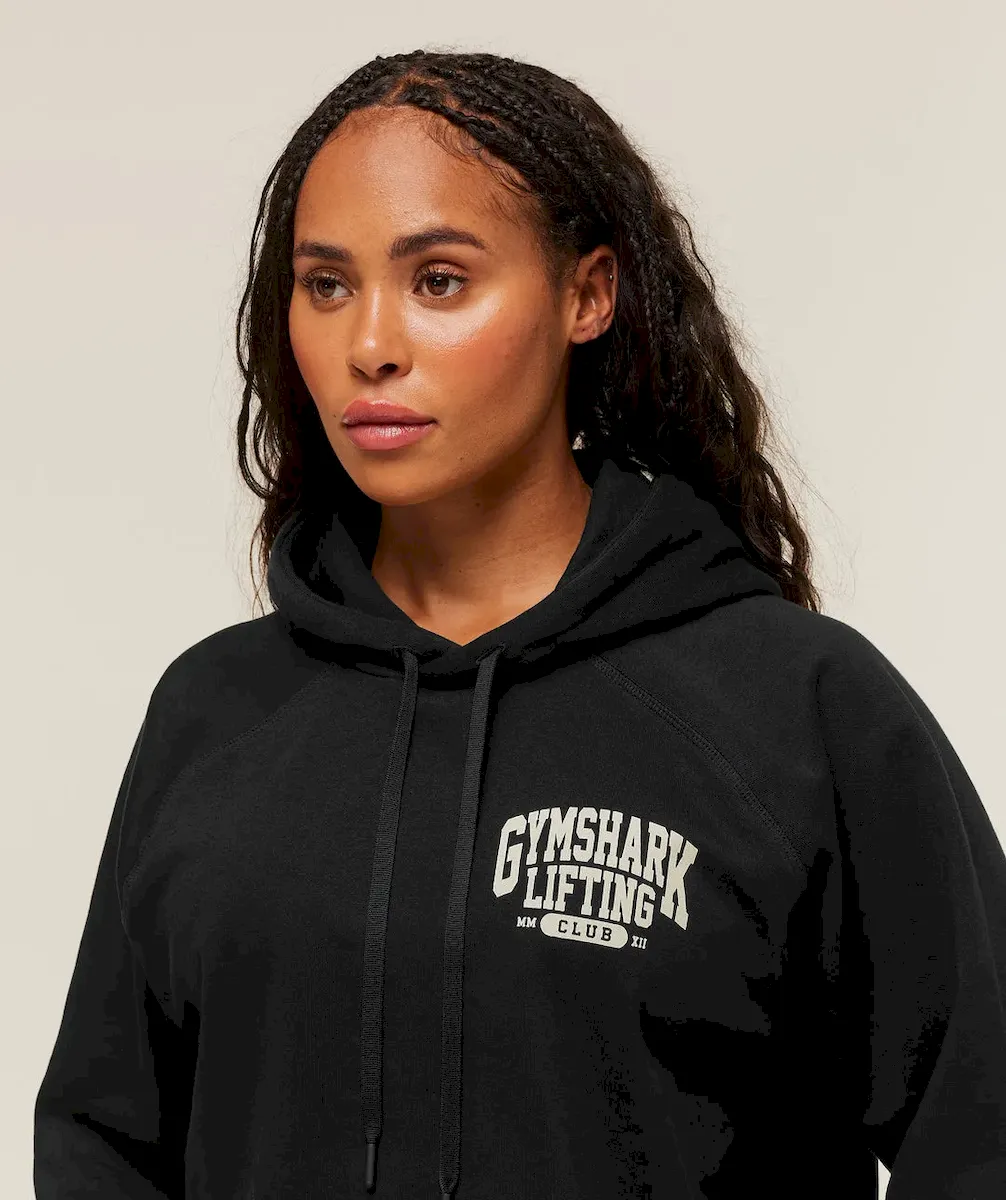 Lifting Club Graphic Oversized Hoodie - Image 5