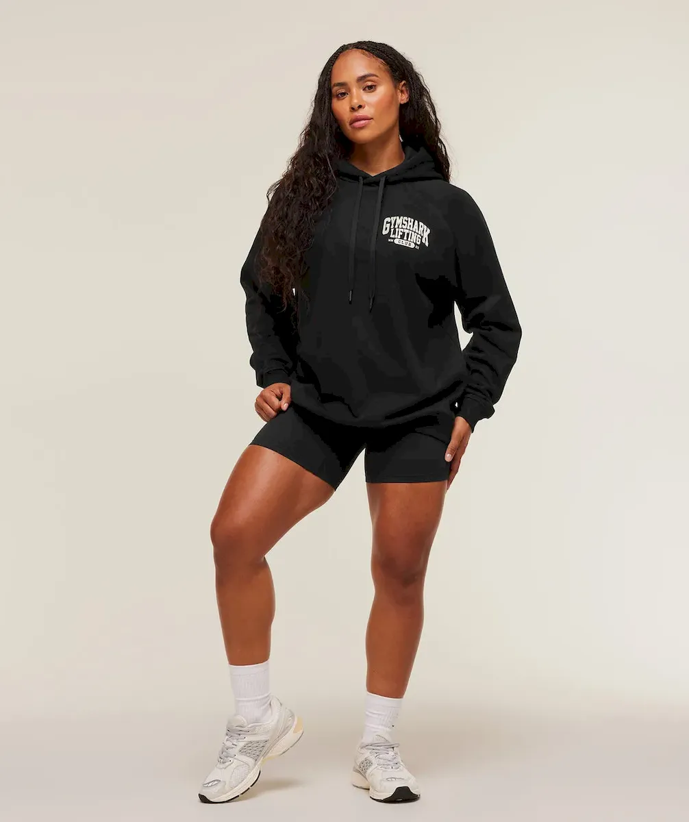 Lifting Club Graphic Oversized Hoodie - Image 7