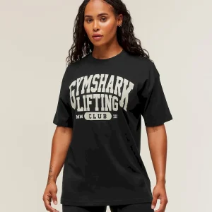 Lifting Club Graphic Oversized T-Shirt