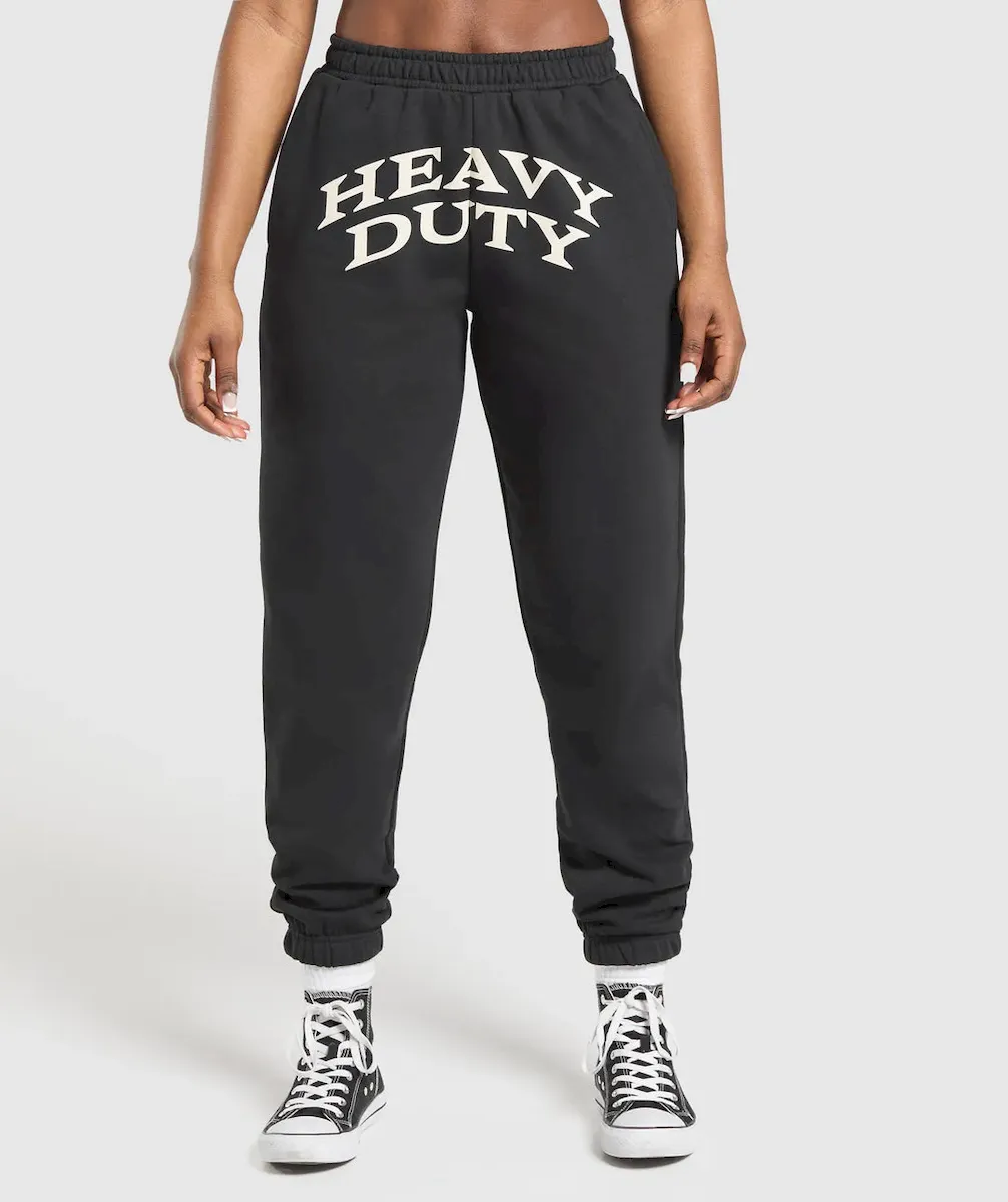 Heavy Duty Graphic Loopback Jogger