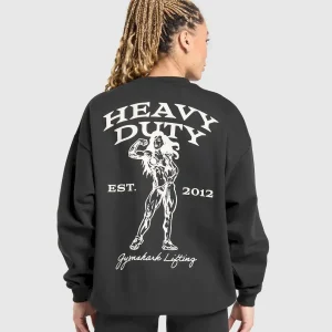 Heavy Duty Graphic Oversized Pullover