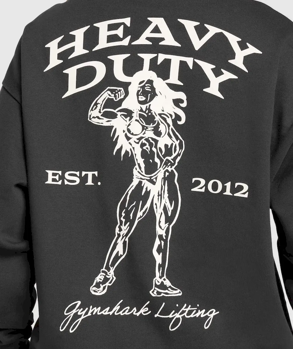 Heavy Duty Graphic Oversized Pullover - Image 4