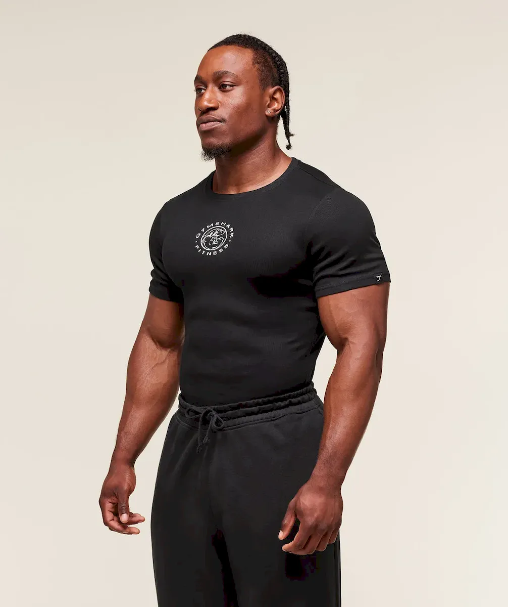 Lifting Club Ribbed T-Shirt - Image 3