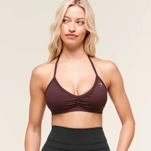 Minimal Halterneck Sports Bra
