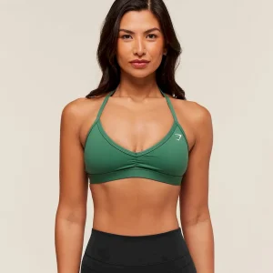 Minimal Halterneck Sports Bra