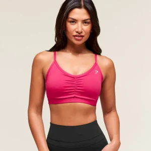 Ruched Sports Bra