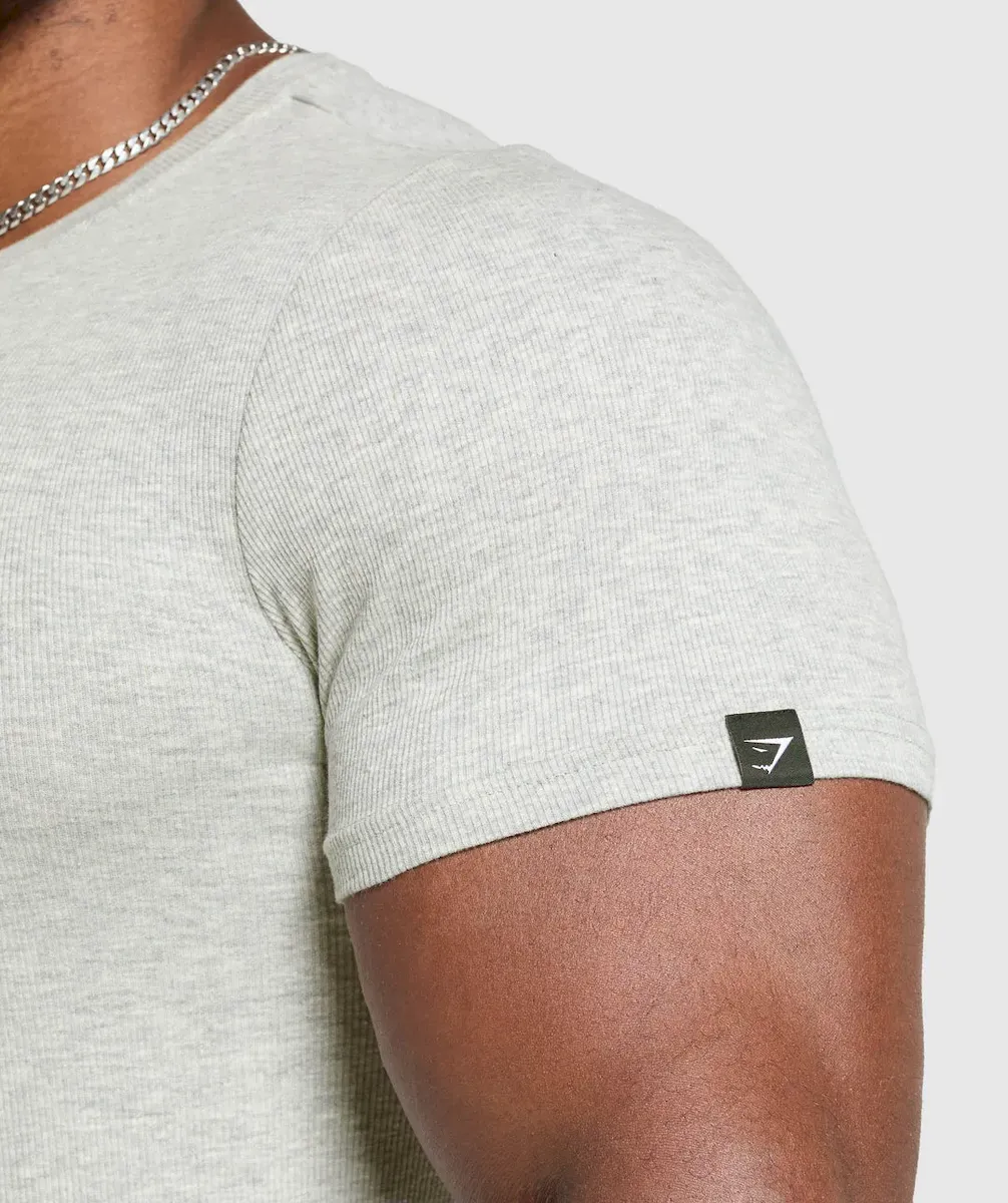 Ribbed T-Shirt - Image 4