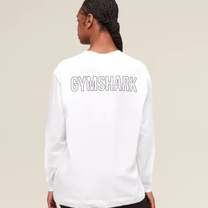 Trace Graphic Long Sleeve Top