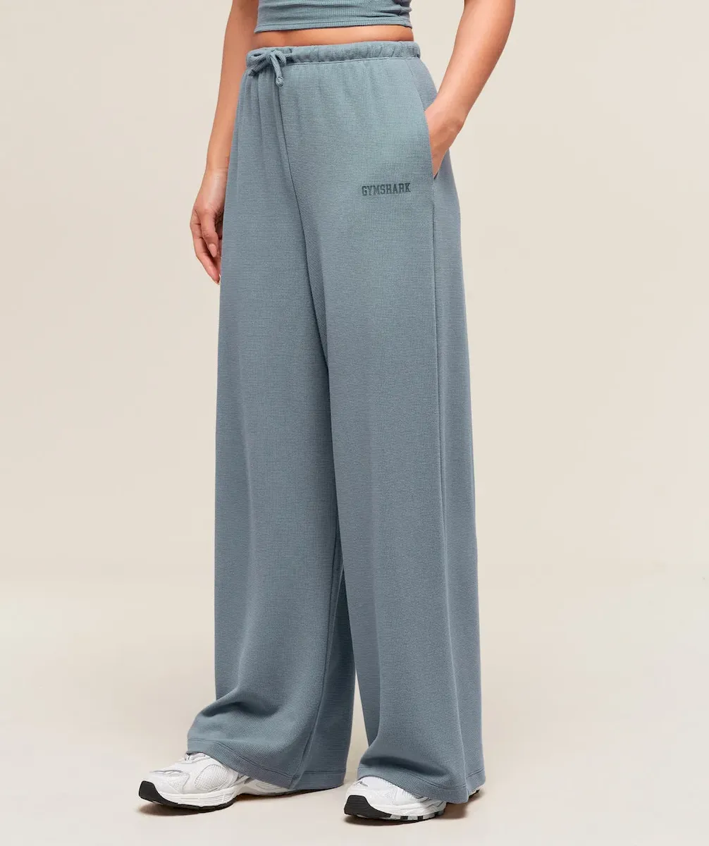 Waffle Wide Leg Pants - Image 4