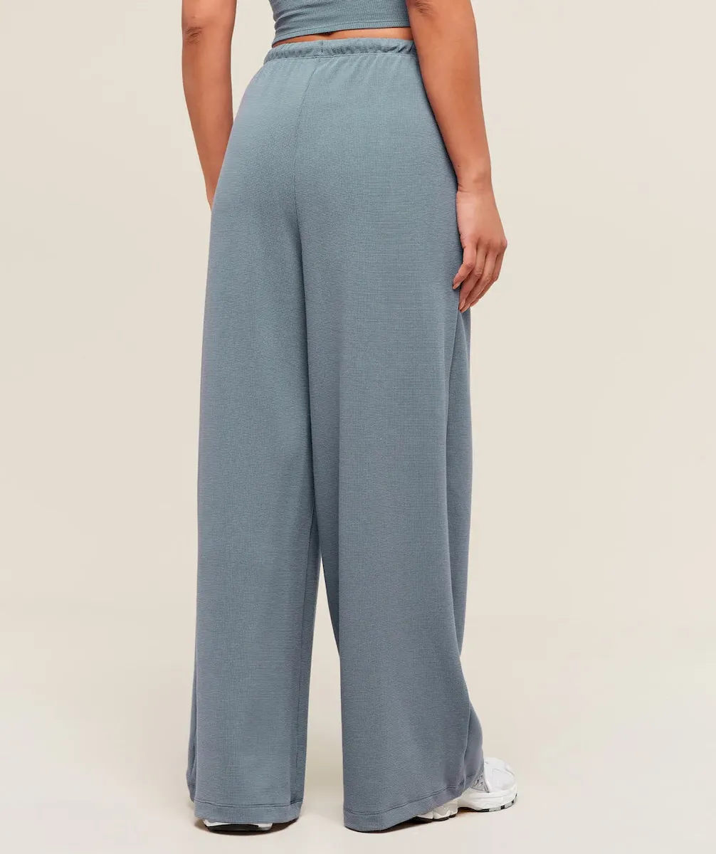 Waffle Wide Leg Pants - Image 2