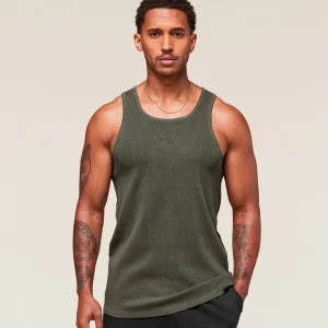 Washed Premium Ribbed Tank